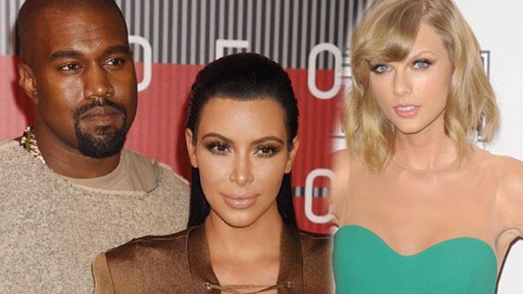 Kim Kardashian, Taylor Swift ve Kanye West arasındaki görüşmeyi yayınladı