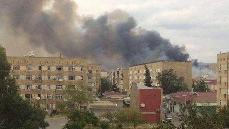 Azerbaycanda silah fabrikasında patlama