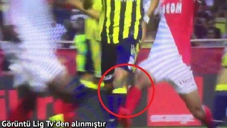 Fenerbahçenin yediği golde faul isyanı