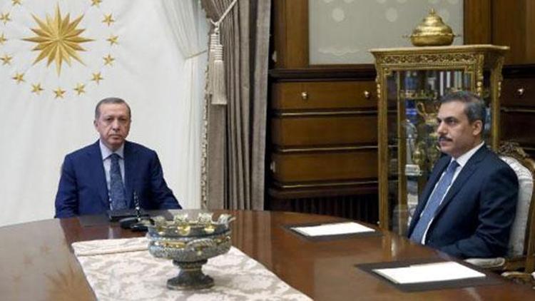 Erdoğan, MİT Müsteşarı Fidanı kabul etti