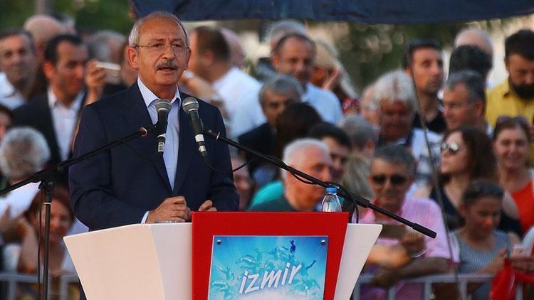 Kemal Kılıçdaroğlu İzmirde halka seslendi
