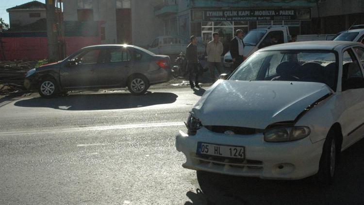 Trafik kazası: 1 yaralı