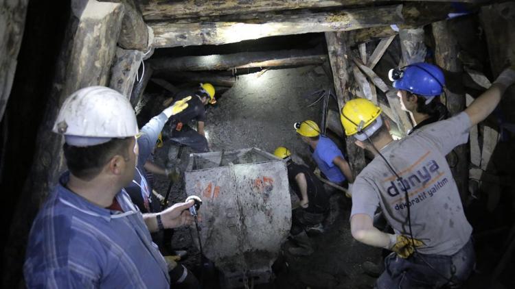 Ermenek’te kömür ocağında işçilerin mahsur kalması