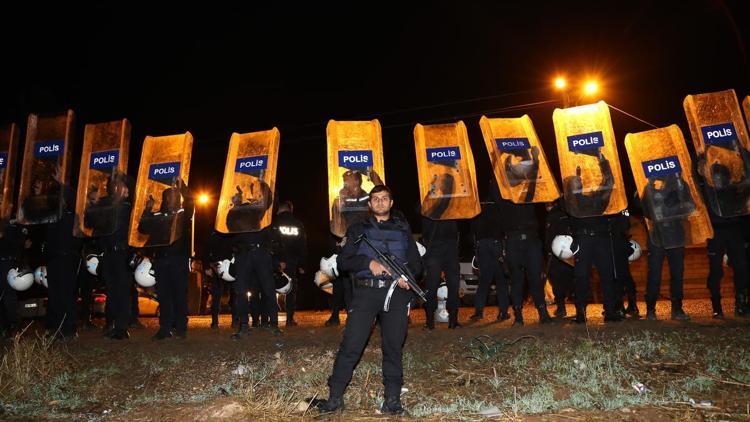 Peşmerge konvoyu sınır hattına hareket etti