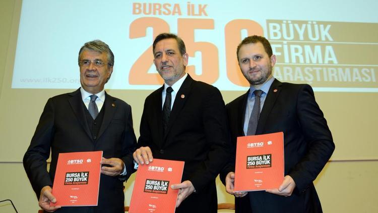 Bursanın 250 Büyük Firması açıklandı