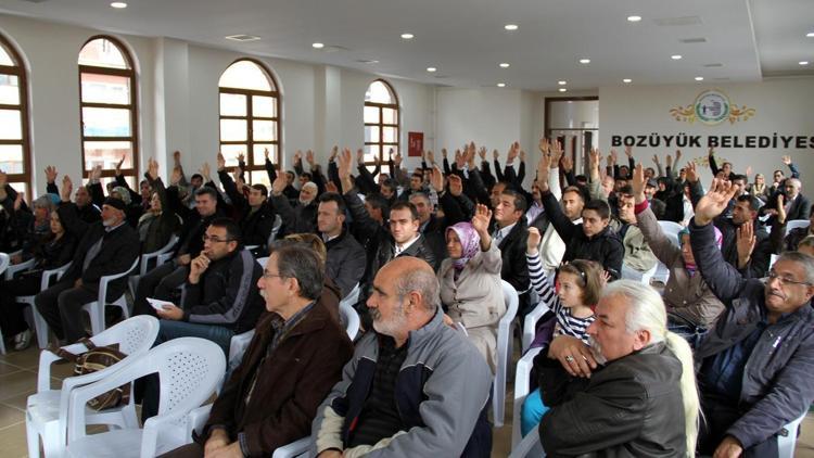 Bozüyükte silikozis hastalığı bilgilendirme toplantısı