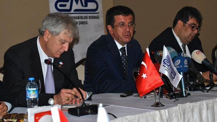 Ekonomi Bakanı Zeybekci İzmirde