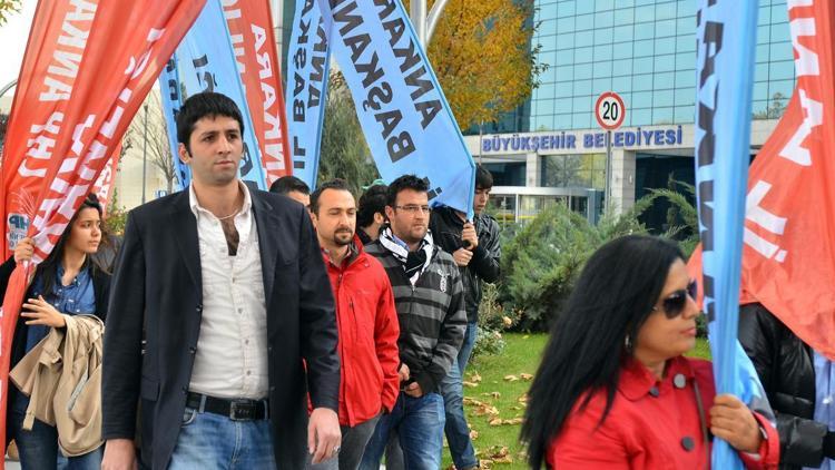 CHP Gençlik Kollarından otopark protestosu