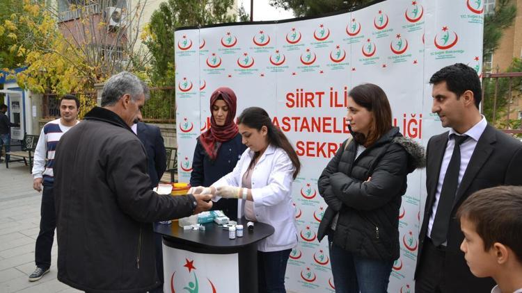 - Siirtte diyabet eğitim standı