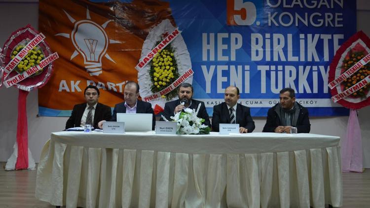 AK Parti Gümüşhacıköy İlçe Başkanlığı 5. Olağan Kongresi yapıldı