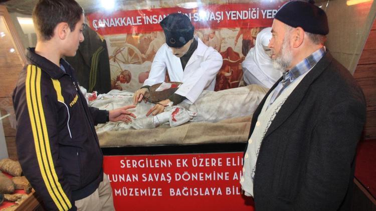 Suluova’da Çanakkale Gezici Müzesi açıldı