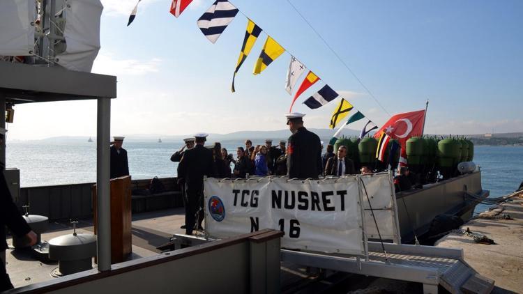 TCG Nusret Gemisi ziyarete açıldı