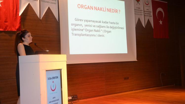 Borçkada organ bağışı bilgilendirme semineri