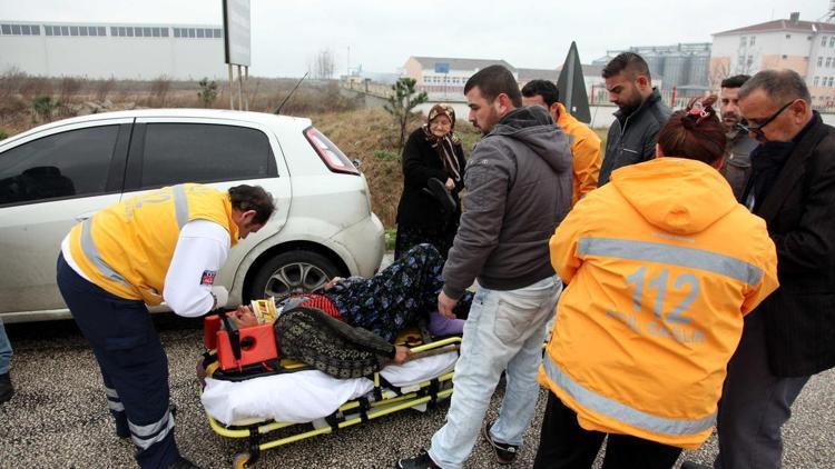 Muratlıda trafik kazası: 1 yaralı