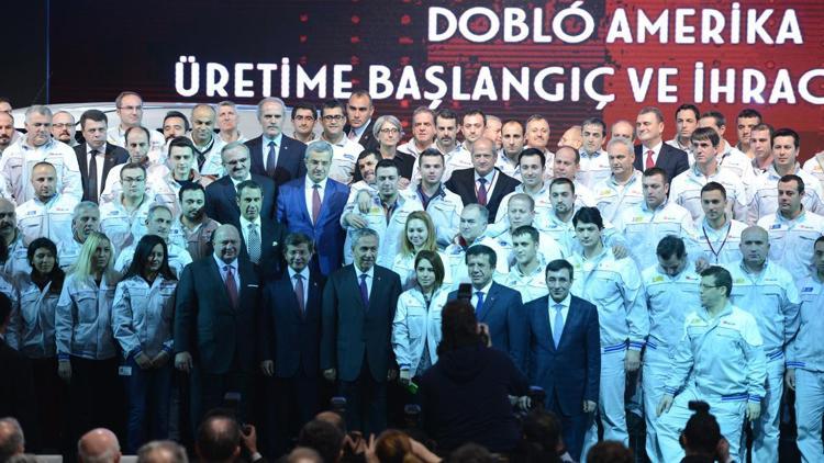 Doblo Amerika Üretime Başlangıç ve İhracat Töreni