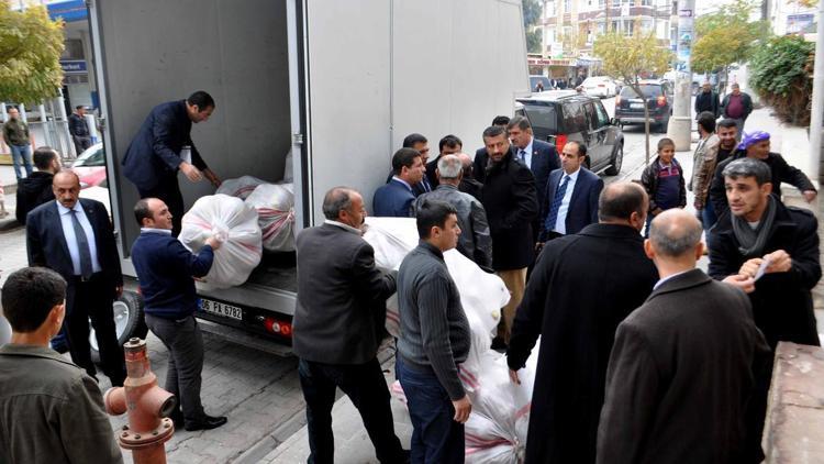 Ankara Büyükşehir Belediyesiden Suriyeli çocuklara yardım