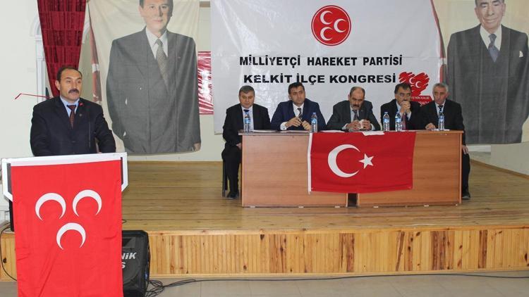 MHP Kelkit İlçe Başkanlığına Talip Güler seçildi