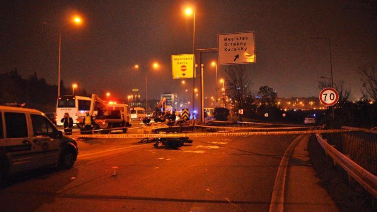 İstanbulda trafik kazası: 1 ölü