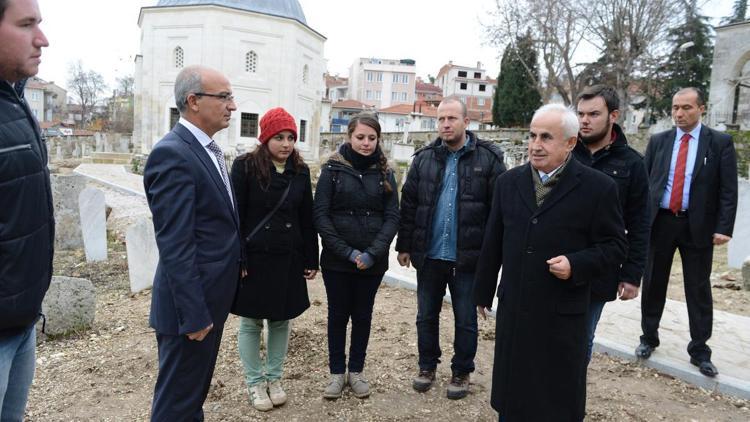 Edirne Valisi Şahin, tarihi eserleri inceledi