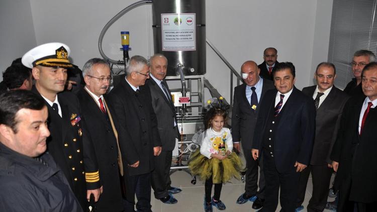 Zonguldakta bal dolum tesisi açılış töreni