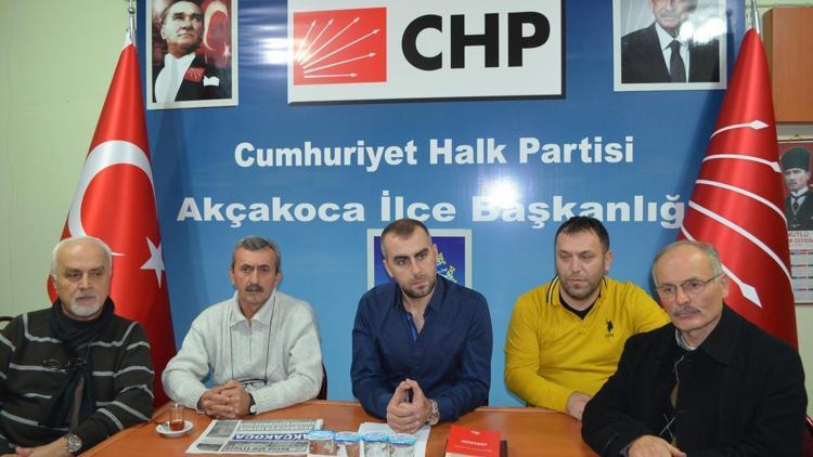 CHP Akçakoca ilçe yönetimi istifa etti