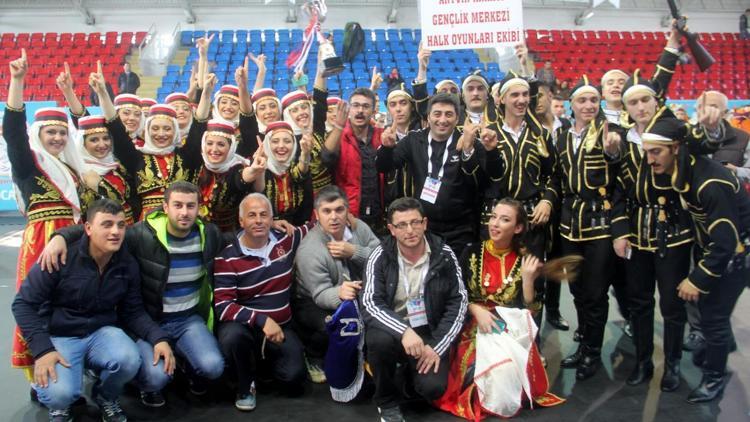Gençlik Merkezleri Halk Oyunları Türkiye Şampiyonası sona erdi