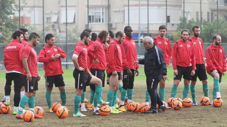 Albimo Alanyasporun, Karşıyaka maçı hazırlıkları