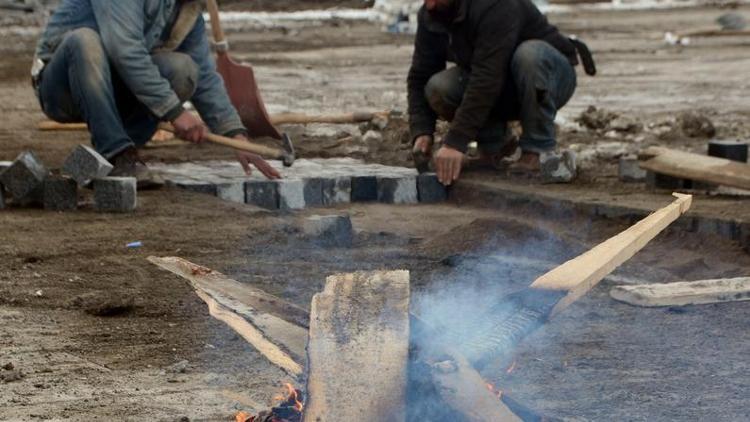 İşçilerin, Sarıkamış Harekatının 100. yılı seferberliği