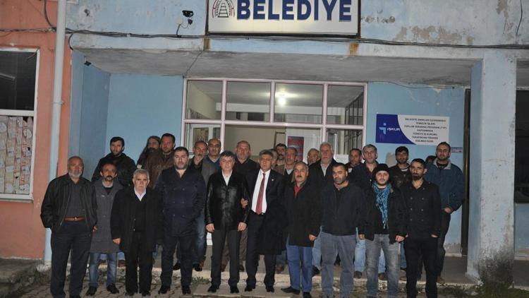 Zonguldakta madencilerin yer altındaki eylemi