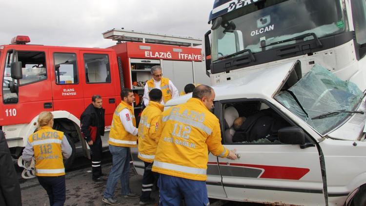 Elazığdaki trafik kazası