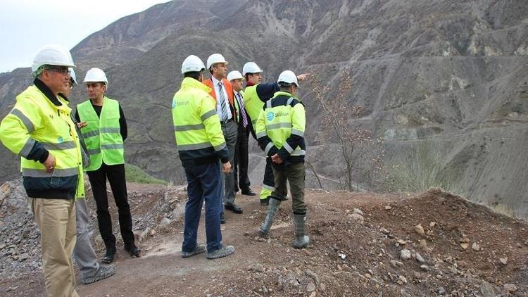 Kaymakam Kahraman, Çetin Barajını inceledi