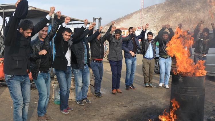 Batman ve Şırnakta petrol sahasındaki işçilerin eylemi