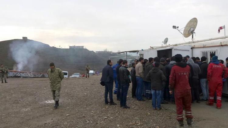 Batmandaki petrol işçilerinin eylemi