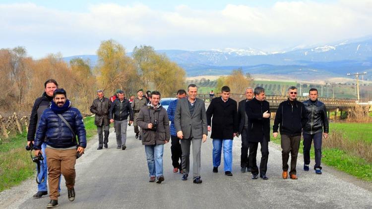 Manisada Gediz Nehrinin taşması