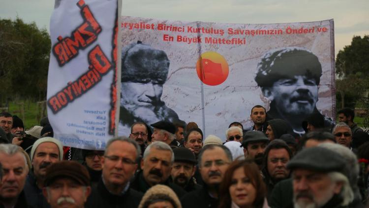 Anadolunun işgaline katılmadığı iddia edilen Yunan askerleri anıldı