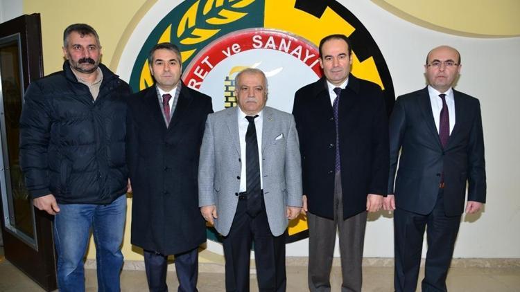 Kırşehir Valisi Şentürk, Kırşehir TSOyu ziyaret etti