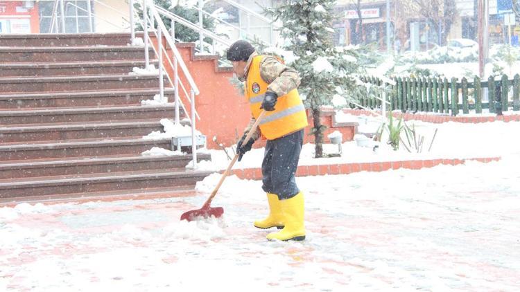 Taşova Belediyesinden kış tedbirleri