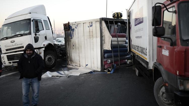 Bağcılarda trafik kazası