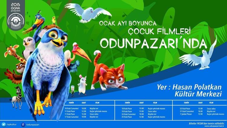 Odunpazarı Belediyesinden çocuk filmleri etkinliği