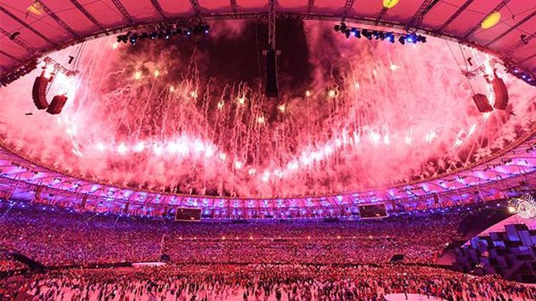 Rio Olimpiyatlarına muhteşem açılış