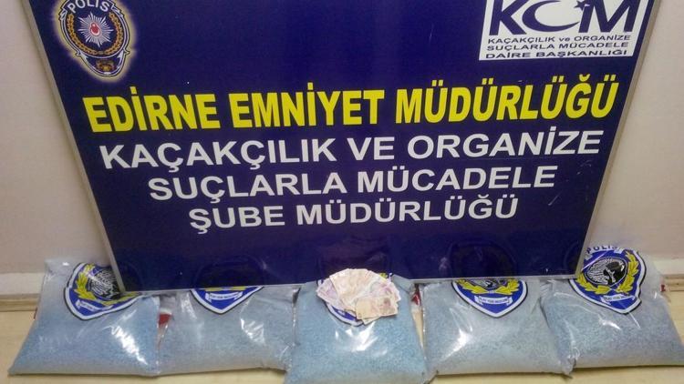 Edirnedeki uyuşturucu operasyonları