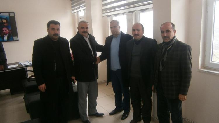 Sason AK Parti Başkanı Demir, Milli Eğitim Müdürünü ziyaret etti