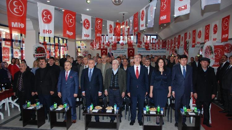 MHP İncirliova İlçe Başkanlığına Ali Şahin seçildi