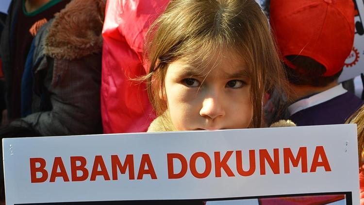 İzmirde Şoförüme Dokunma yürüyüşü