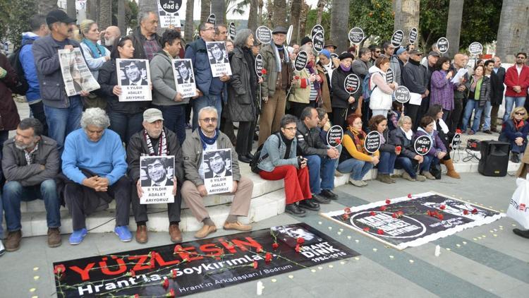 Hrant Dink için anma töreni