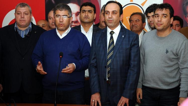 AK Parti İl Başkanlığında devir teslim töreni