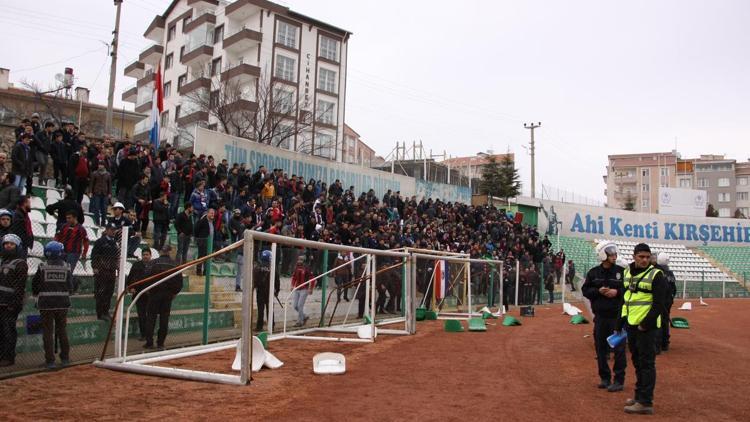 Amatör lig maçında gerginlik