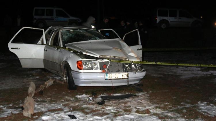 Sivasta otomobil takla attı: 1 ölü, 1 yaralı