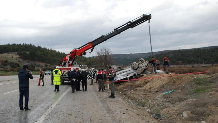 Denizlide trafik kazası: 2 ölü, 4 yaralı