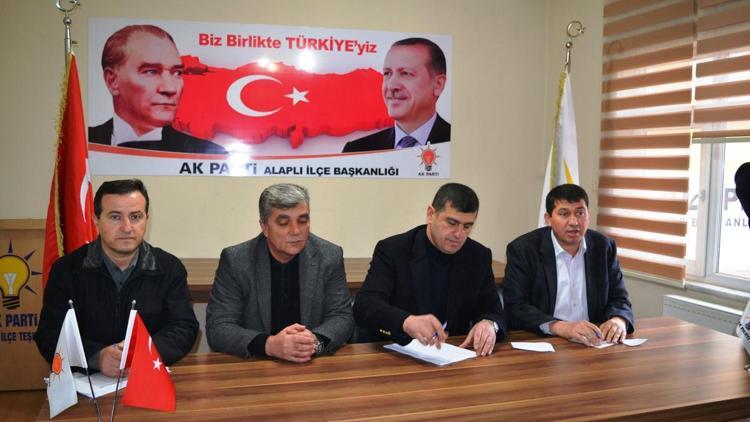 AK Parti Alaplı İlçe Başkanı Yavuz: